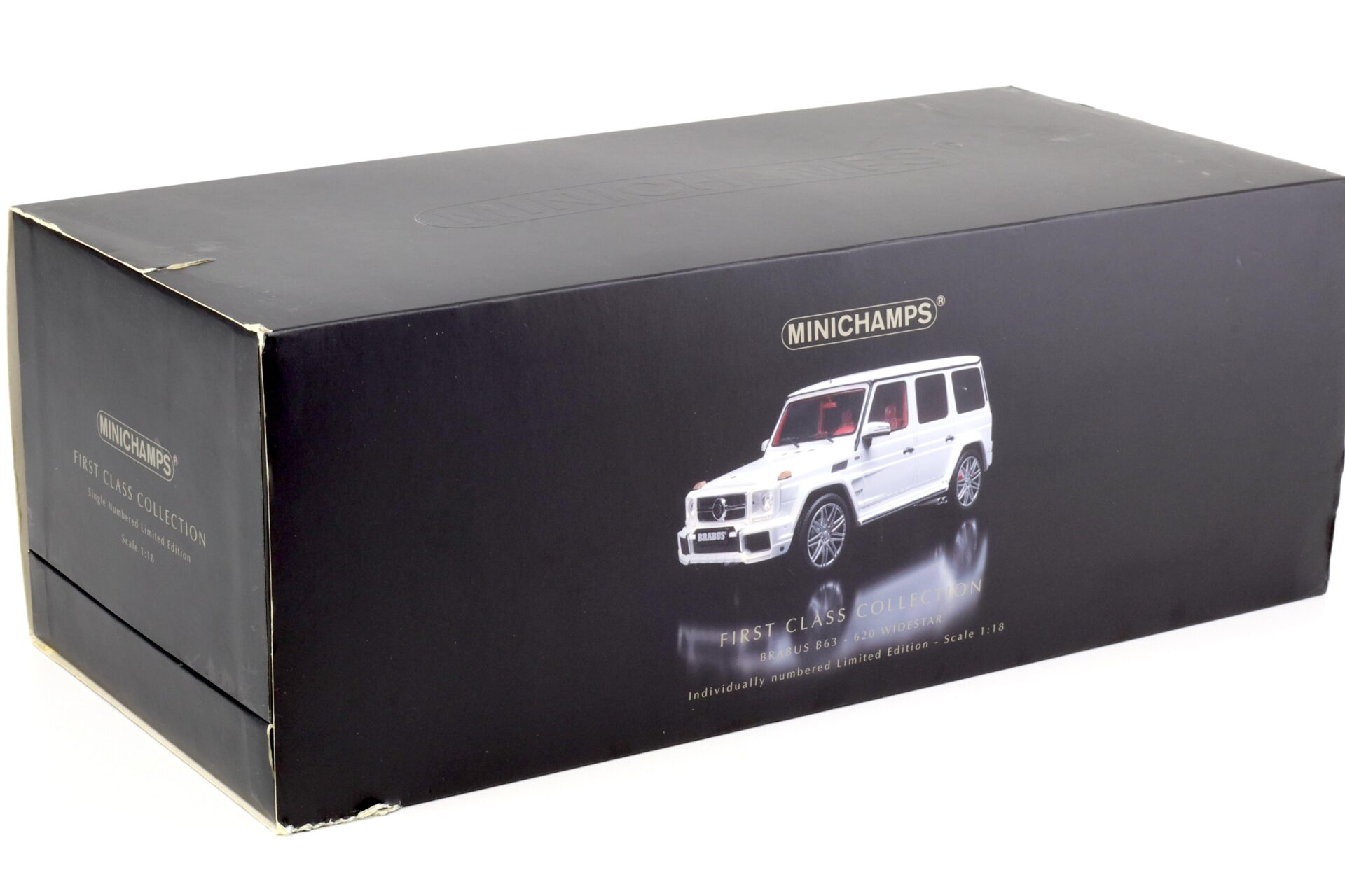 1:18 Minichamps Mercedes Brabus B63 620 Widestar pearl white - Limited 100 pcs.