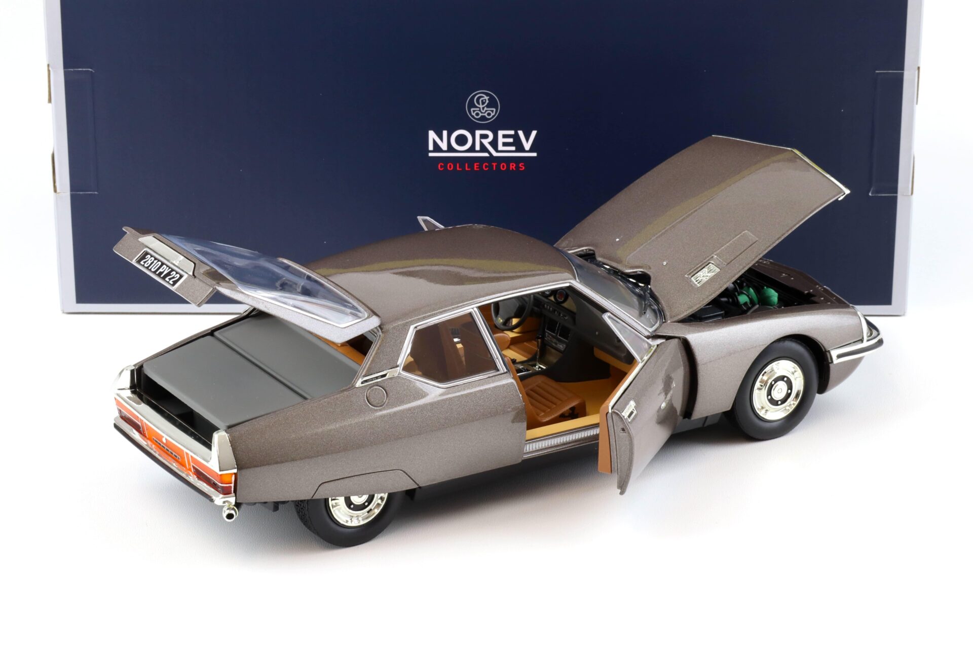 1:18 Norev Citroen SM 1971 Scarabee brown metallic 181583
