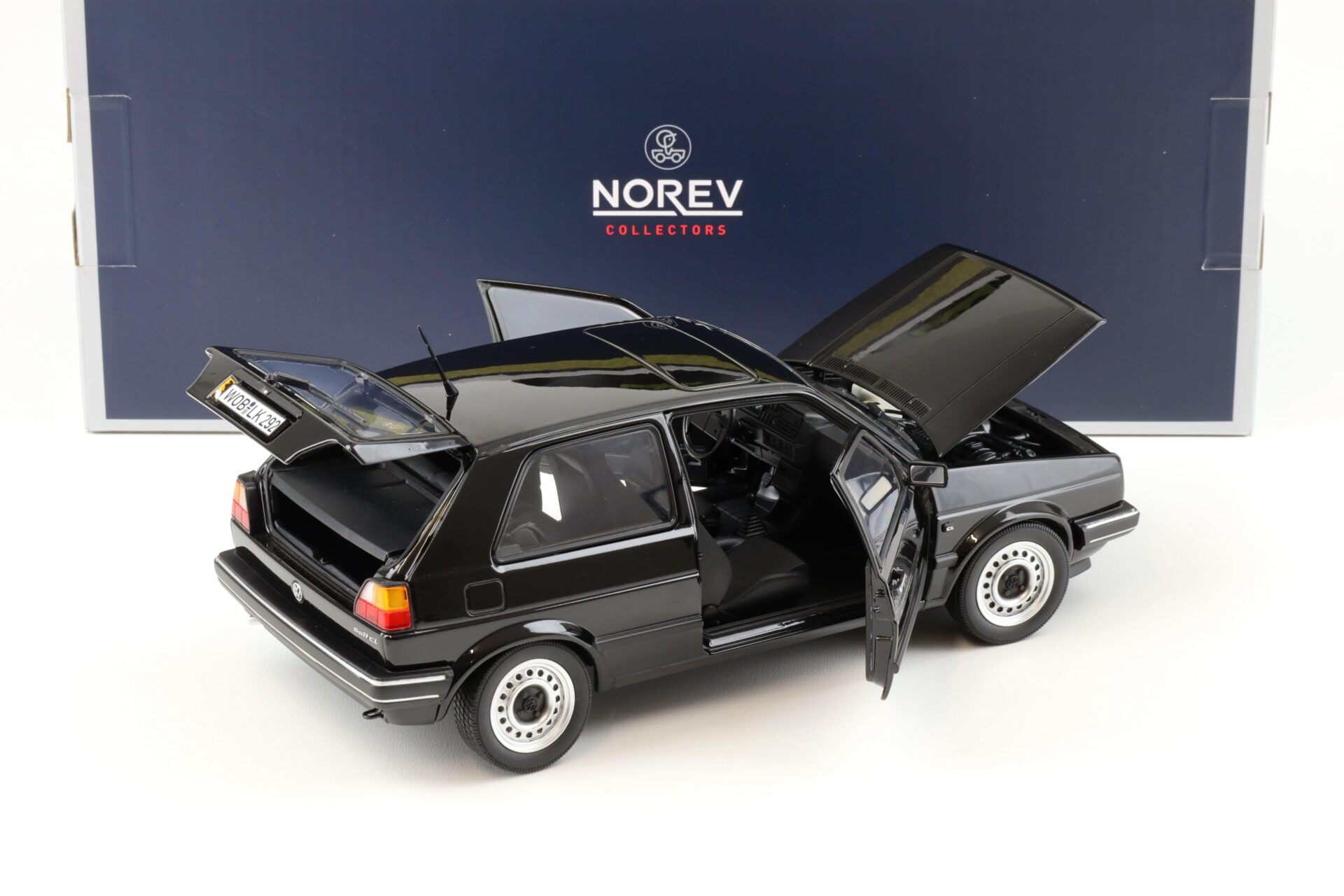 1:18 Norev VW Golf 2 CL 1987 black 188554