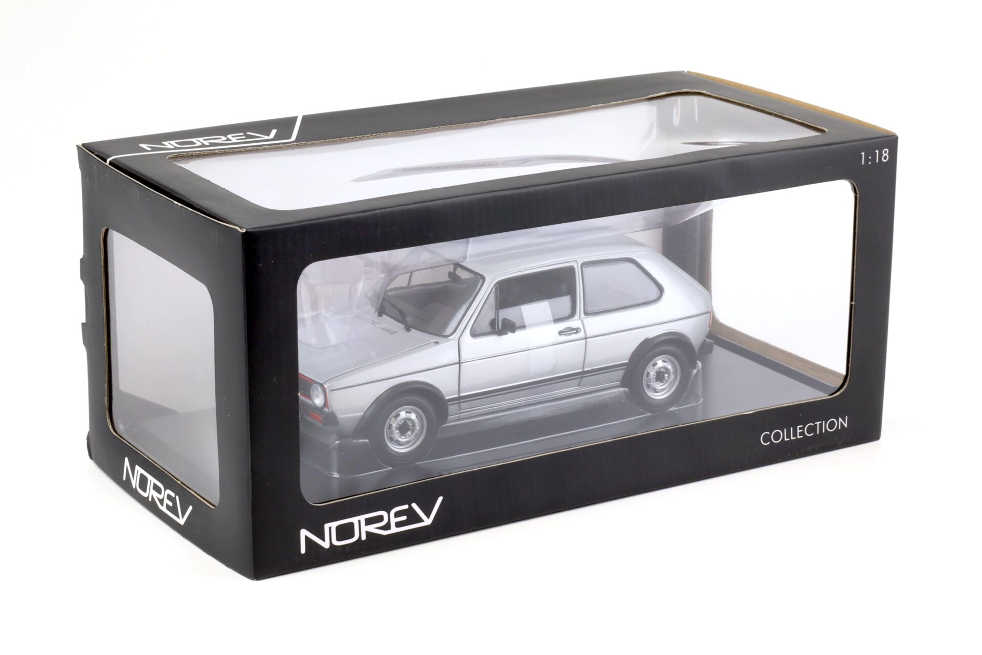 1:18 Norev VW Golf 1 GTI 1976 silver metallic 188486