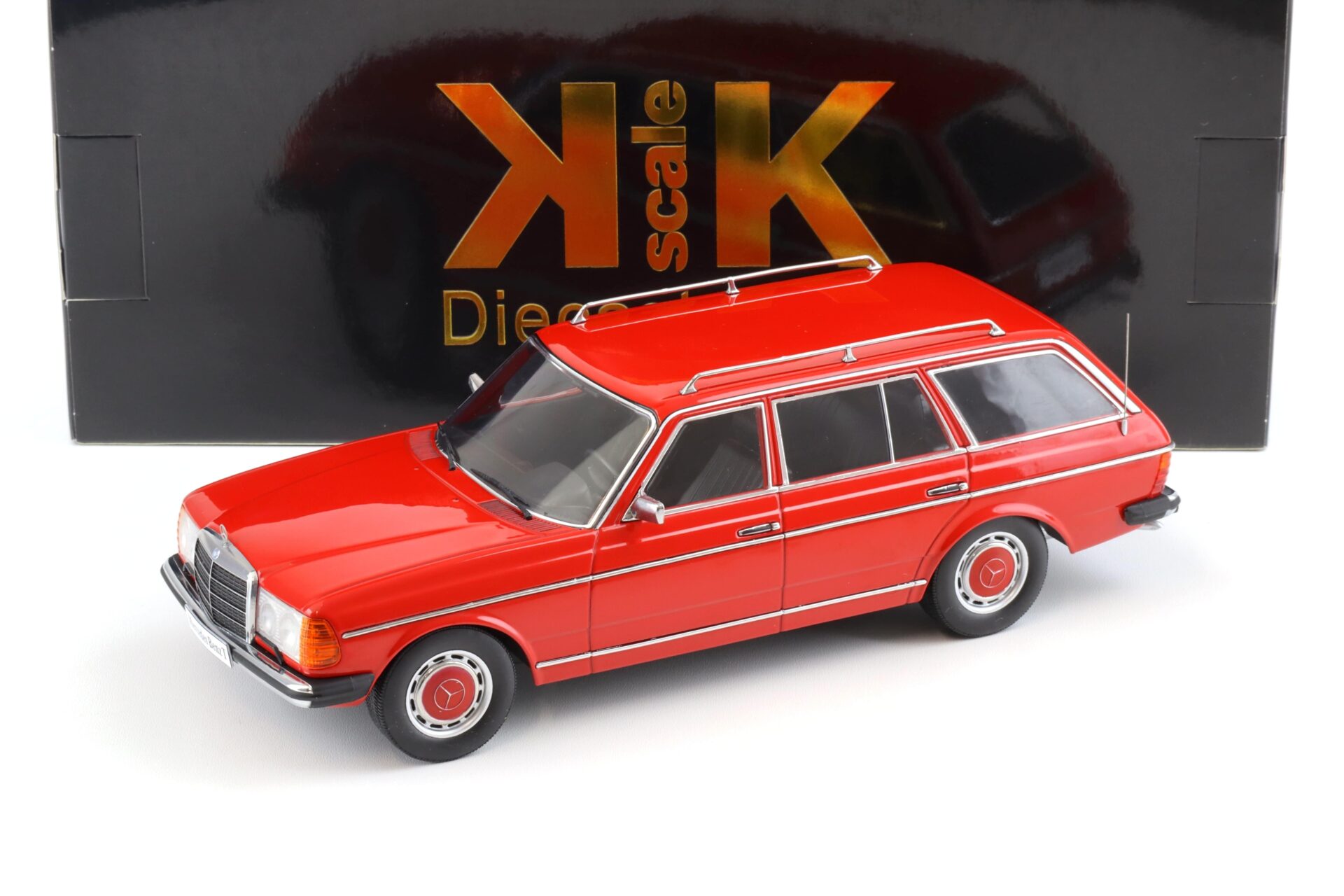 1:18 KK-Scale Mercedes 250T T-Modell S123 red 1980