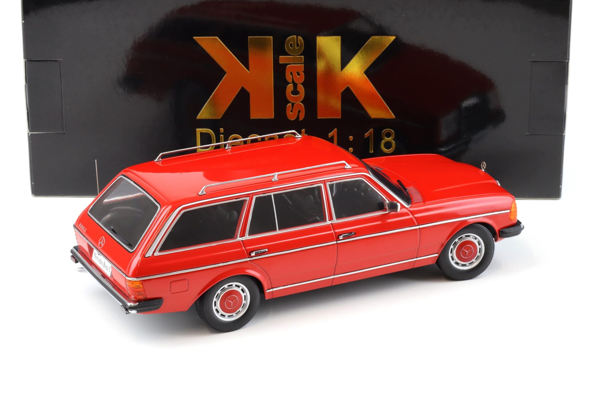1:18 KK-Scale Mercedes 250T T-Modell S123 red 1980