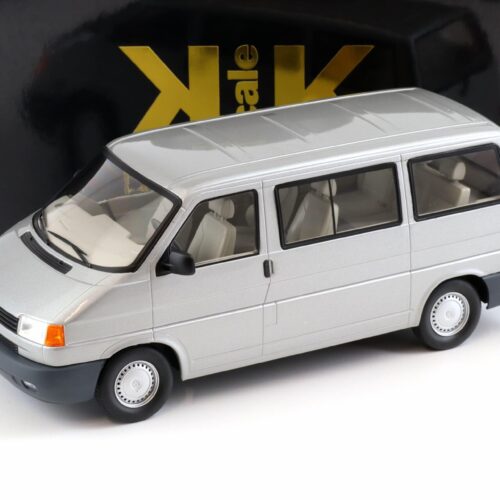 1:18 KK-Scale VW T4 Caravelle Bus 1992 silver-grey metallic