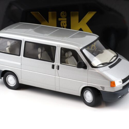 1:18 KK-Scale VW T4 Caravelle Bus 1992 silver-grey metallic