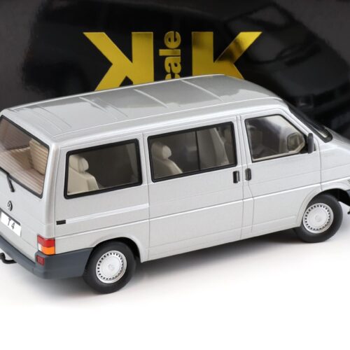 1:18 KK-Scale VW T4 Caravelle Bus 1992 silver-grey metallic