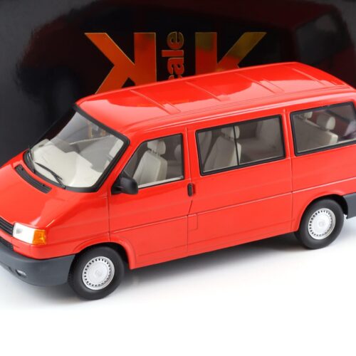 1:18 KK-Scale VW T4 Caravelle Bus 1992 red