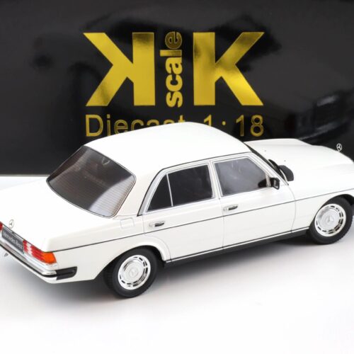 1:18 KK-Scale Mercedes 230E W123 Limousine 1975 white