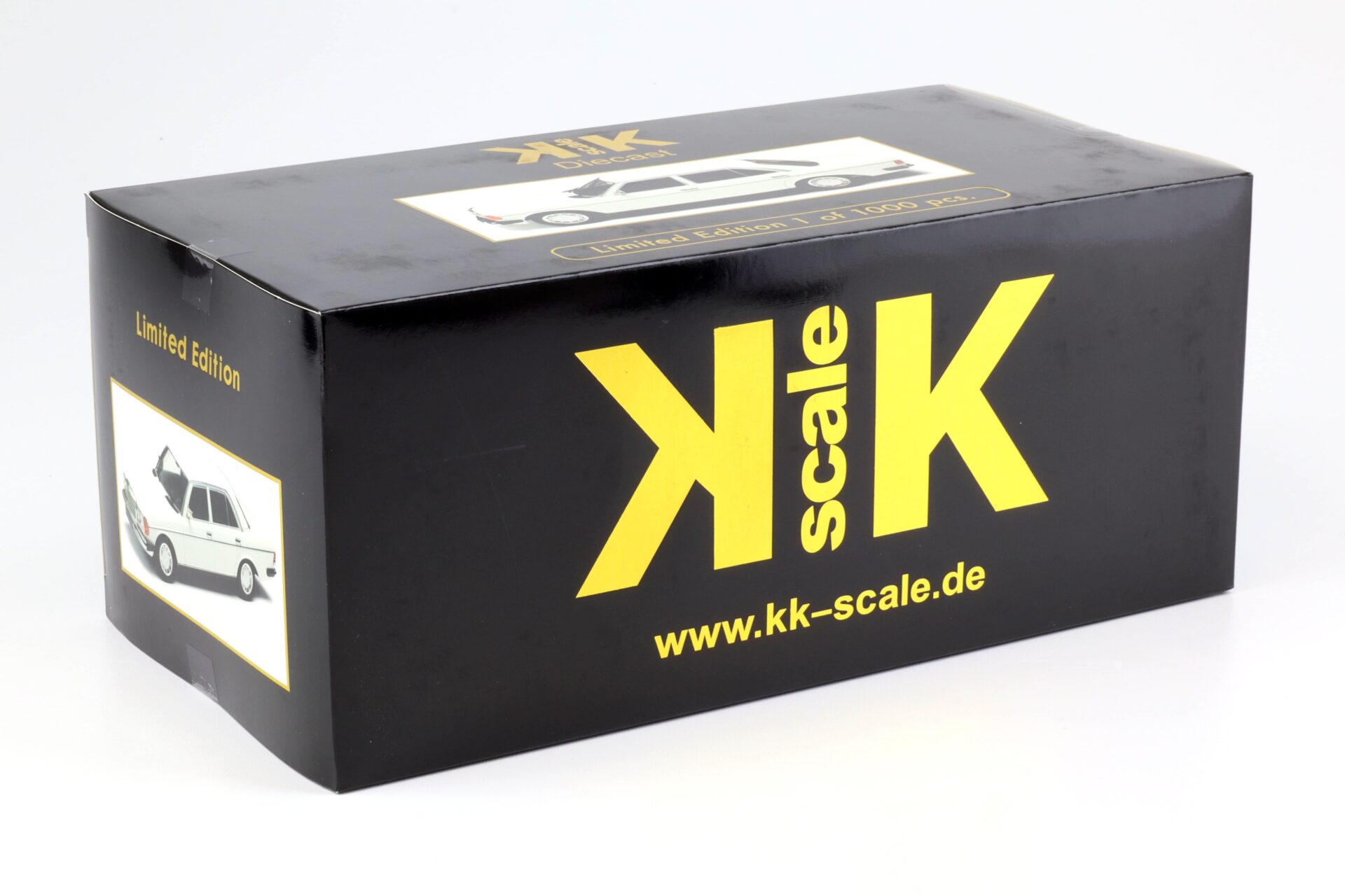 1:18 KK-Scale Mercedes 230E W123 Limousine 1975 white