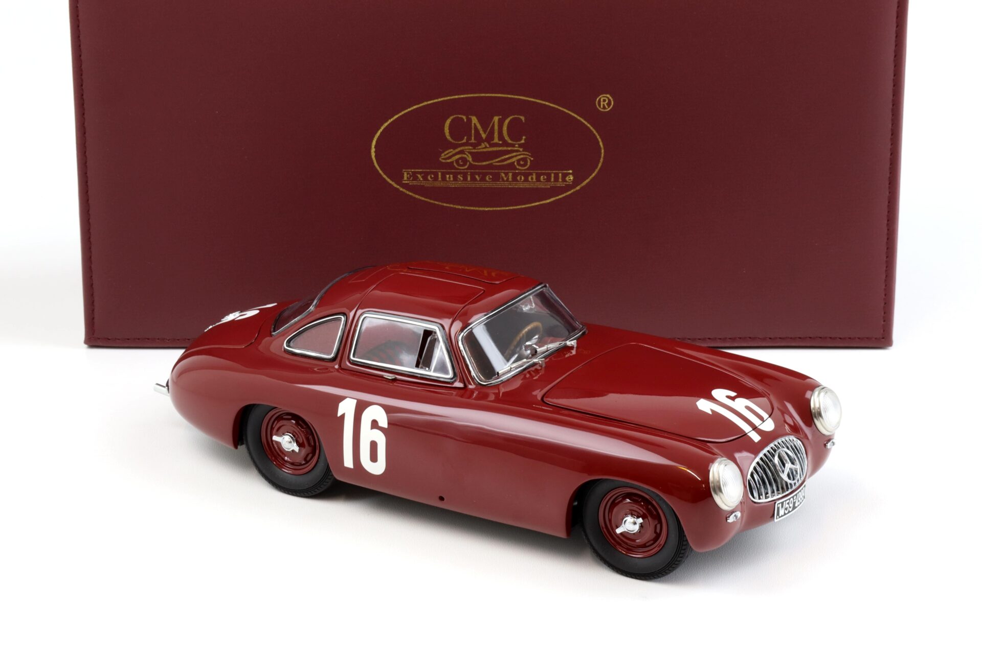 1:18 CMC Mercedes 300SL (W194) #16 Großer Preis von Bern 1952 Caracciola M-160