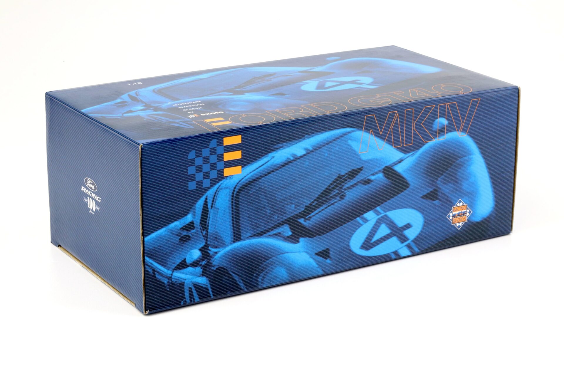 1:18 Exoto Ford GT40 MK IV 24h Le Mans 1967 Hulme/ Ruby #4 blue RLG18056