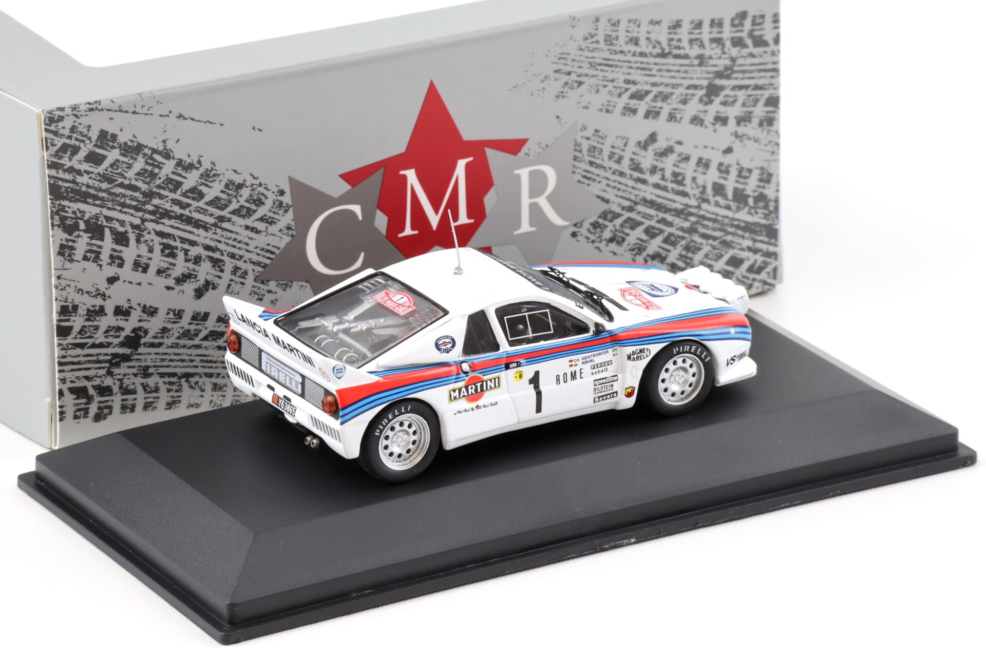 1:43 CMR Lancia 037 #1 Winner Rallye Monte Carlo 1983 Röhrl/ Geistdörfer