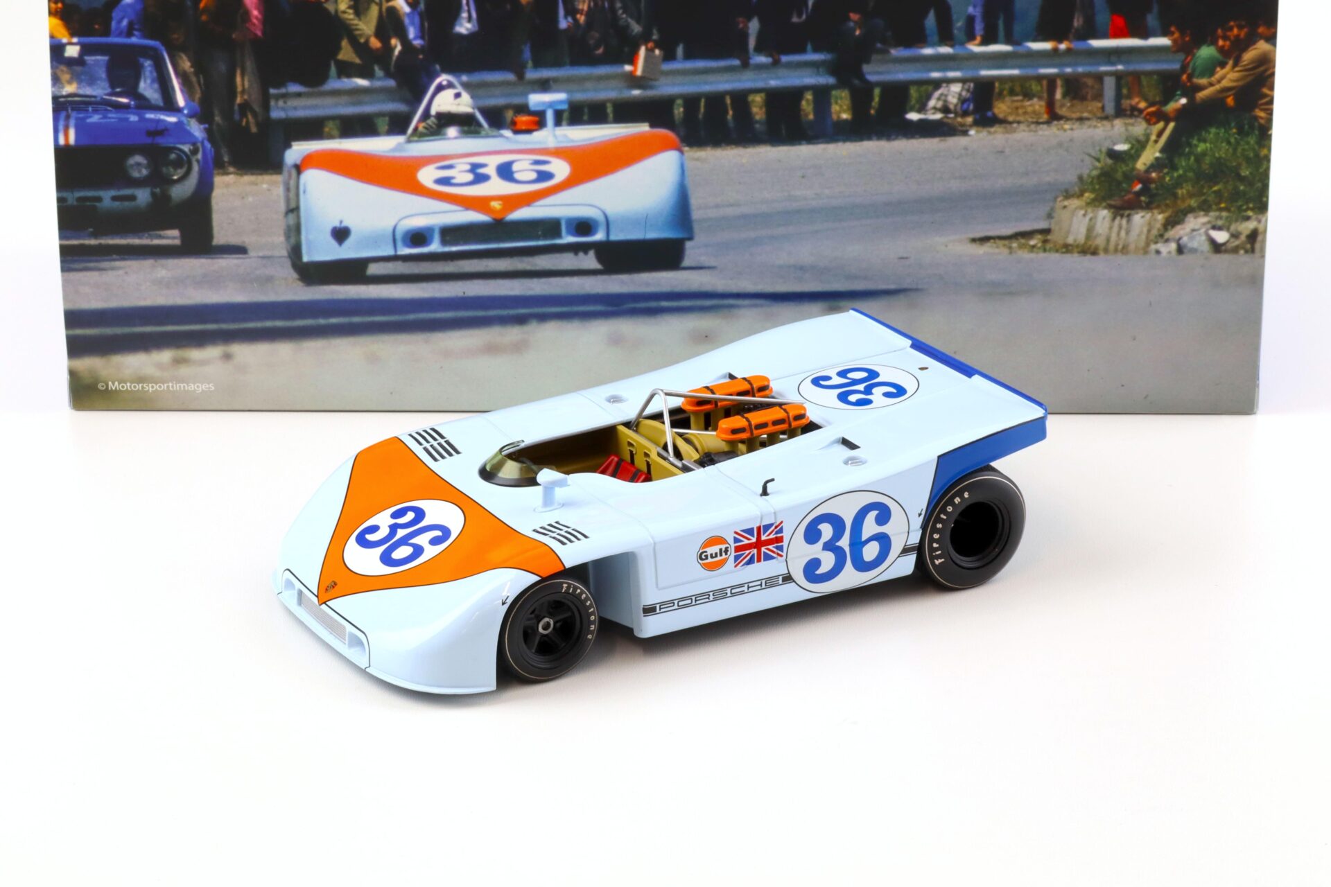1:18 WERK83 Porsche 908/03 - 5th Targa Florio 1970 #36 Waldegaard/ Attwood