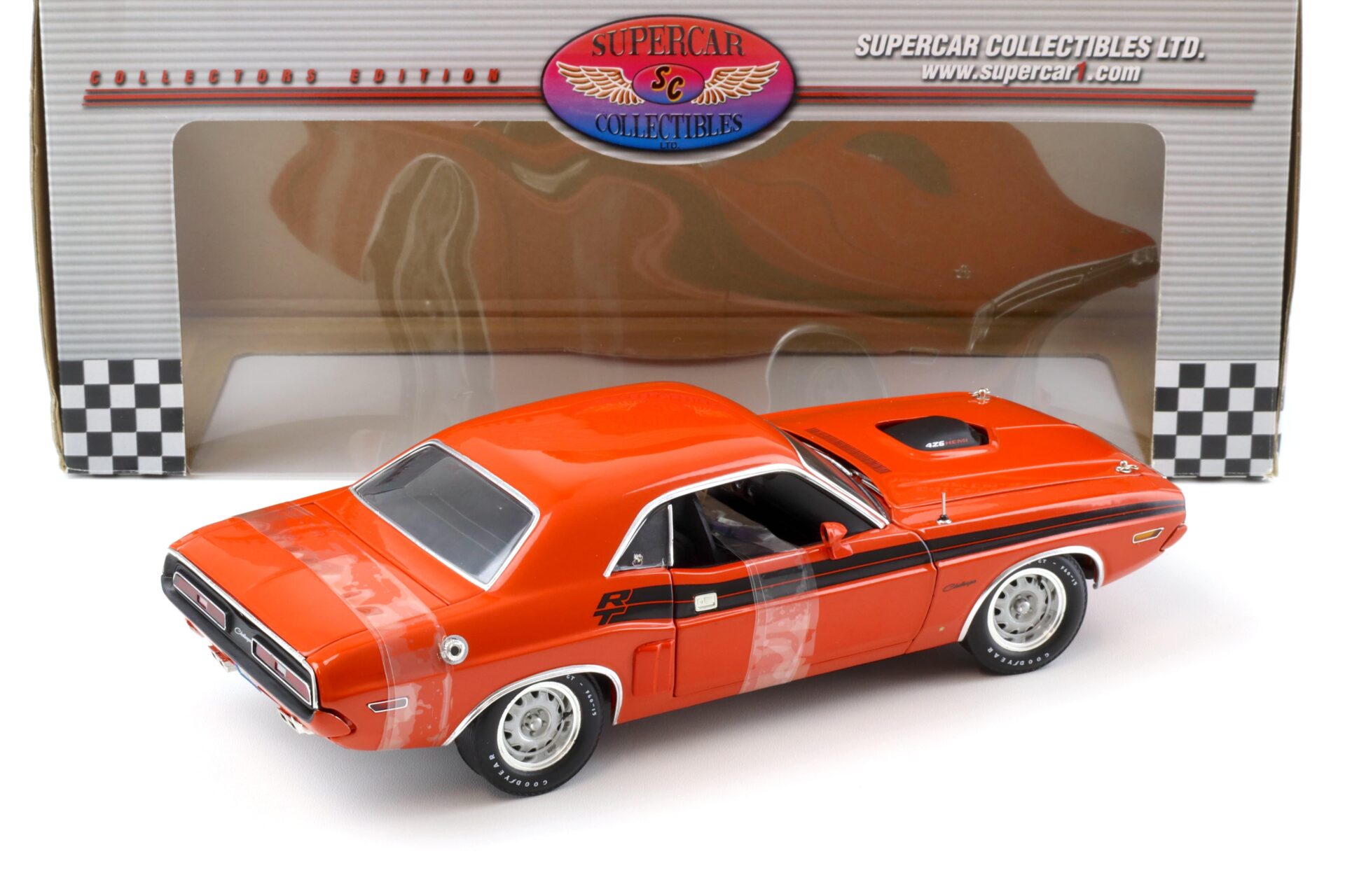 1:18 Highway61 Supercar 1971 Dodge Challenger R/T 426 Hemi Coupe orange 50240A