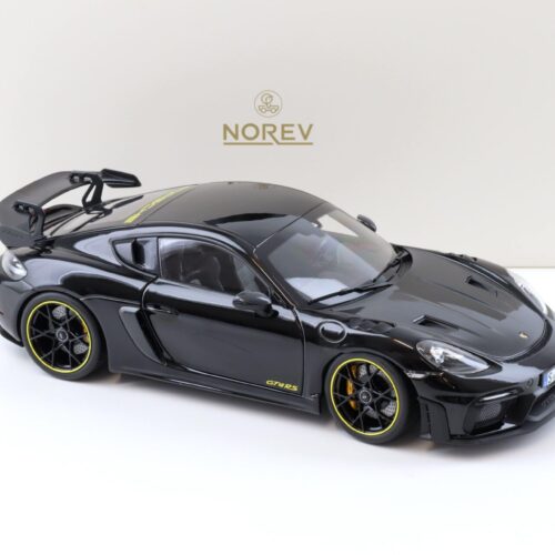 1:18 Norev Porsche Cayman GT4 RS Weissach Package 2023 black - Limited 300 pcs.