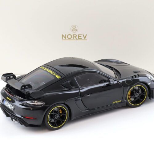 1:18 Norev Porsche Cayman GT4 RS Weissach Package 2023 black - Limited 300 pcs.
