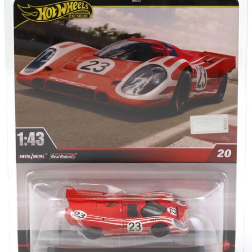 1:43 Hot Wheels Premium 2025 Real Riders HWG48 Porsche 917K Winner Le Mans 1970