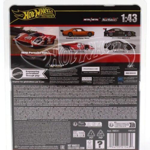 1:43 Hot Wheels Premium 2025 Real Riders HWG48 Porsche 917K Winner Le Mans 1970