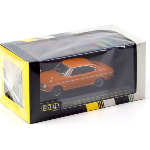 1:43 First43 Mazda Capella 1970 orange