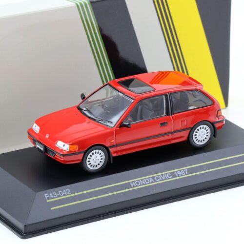 1:43 First43 Honda Civic 1987 red