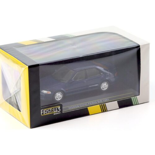 1:43 First43 Honda Civic Ferio SiR 1991 Herverd blue pearl