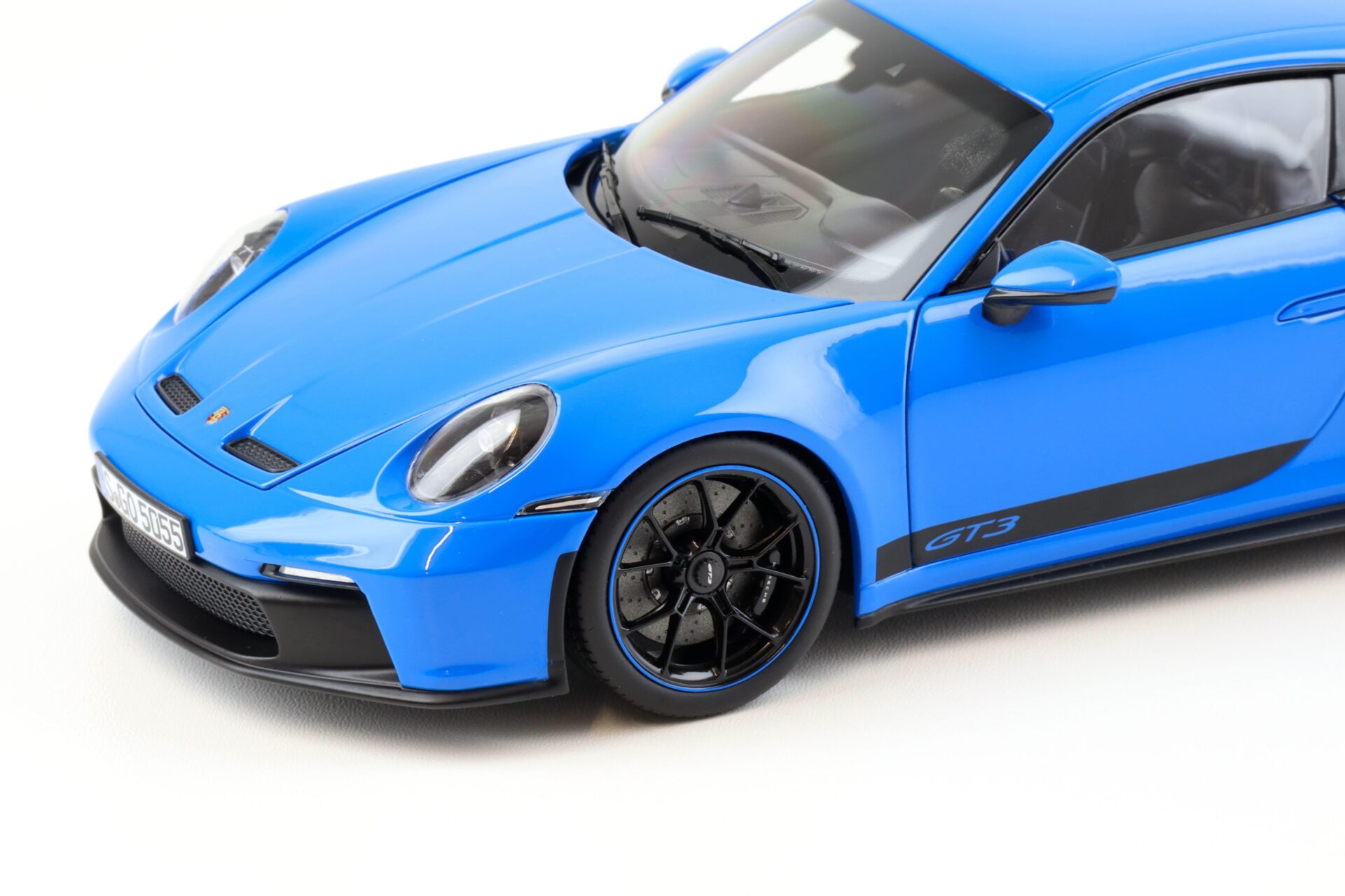 1:18 Norev Porsche 911 (992) GT3 Coupe Shark blue 2021 - Limited 504 pcs.