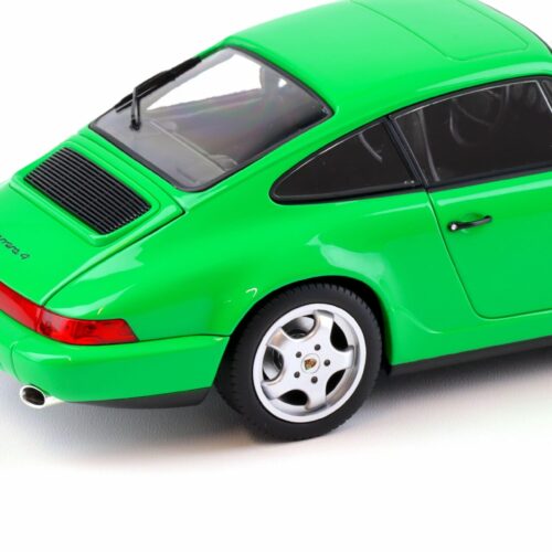 1:18 Norev Porsche 911 (964) Carrera 4 Coupe 1990 Signal green - Limited 504 pcs.