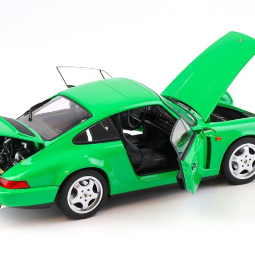 1:18 Norev Porsche 911 (964) Carrera 4 Coupe 1990 Signal green - Limited 504 pcs.