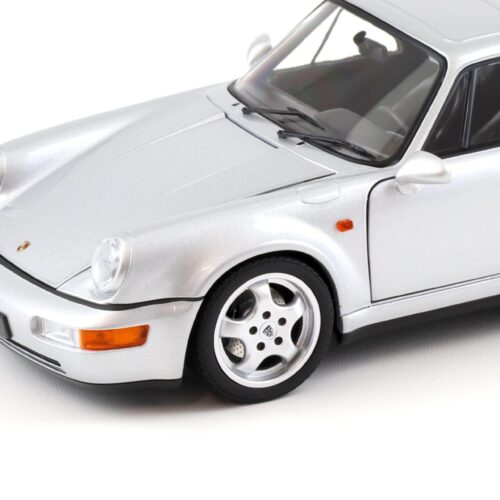 1:18 Norev Porsche 911 964 Carrera 4 WTL 30 Jahre 911 Polar silver - Limited 999 pcs. - Image 5