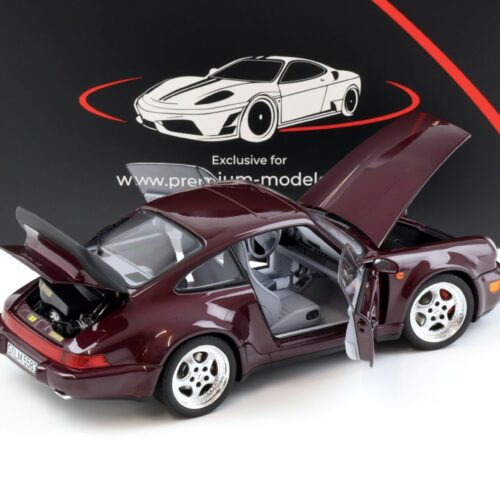1:18 Norev Porsche 911 964 Turbo 3.6 Coupe 1993 Amethyst metallic - Limited 999 pcs.