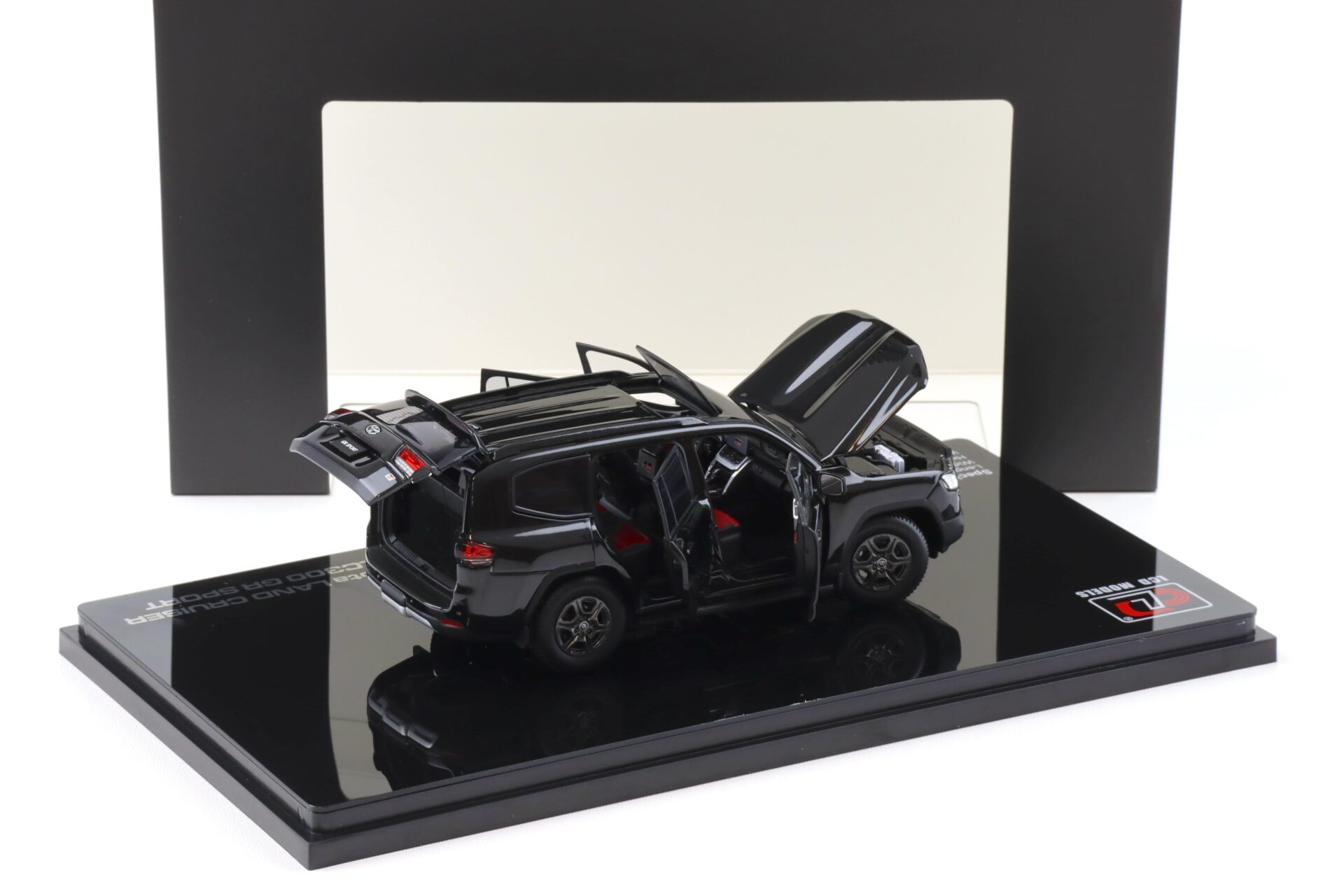 1:43 LCD Models Toyota Land Cruiser LC300 GR Sport black LCD43011-GR-BL