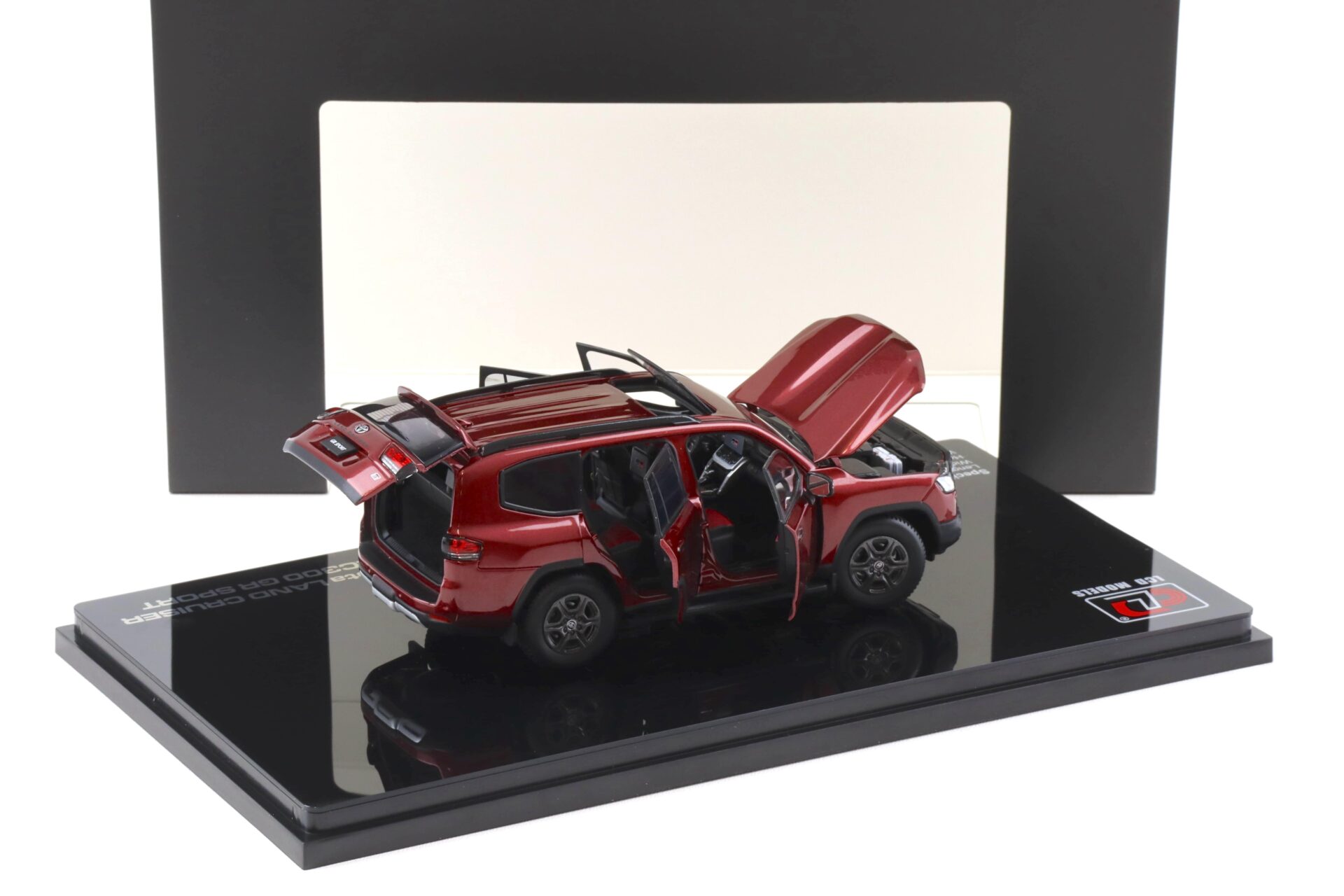 1:43 LCD Models Toyota Land Cruiser LC300 GR Sport red metallic LCD43011-GR-RE
