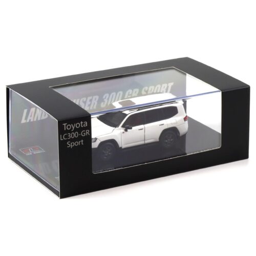 1:43 LCD Models Toyota Land Cruiser LC300 GR Sport white metallic LCD43011-GR-WH