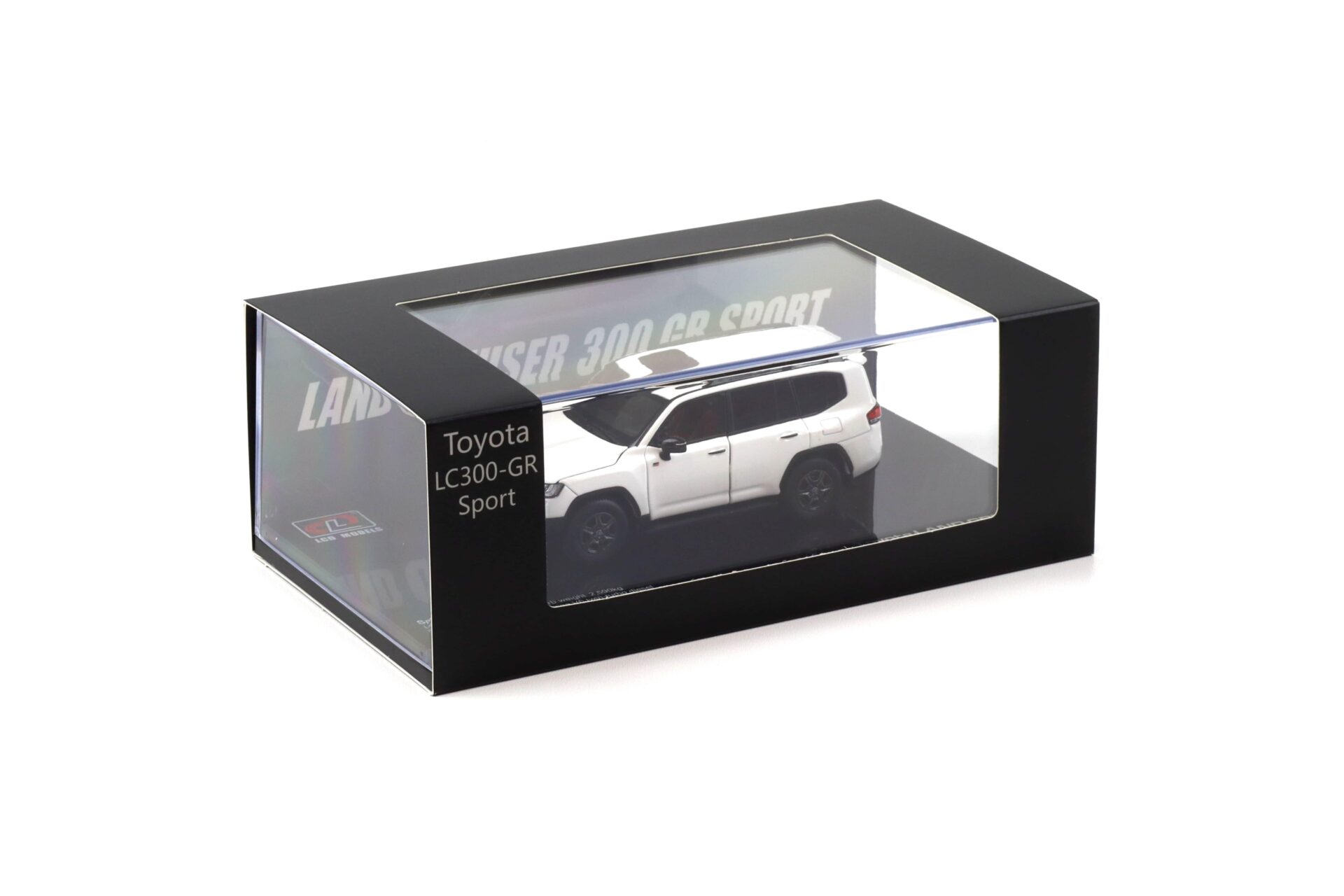 1:43 LCD Models Toyota Land Cruiser LC300 GR Sport white metallic LCD43011-GR-WH