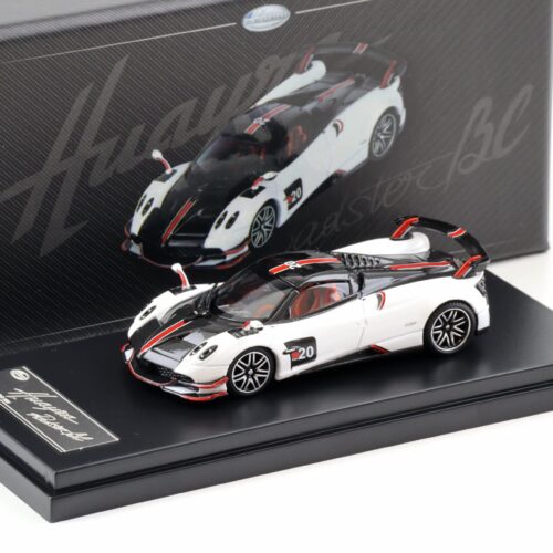 1:64 LCD Models Pagani Huayra Roadster BC #20 China Toy Expo 2024 white