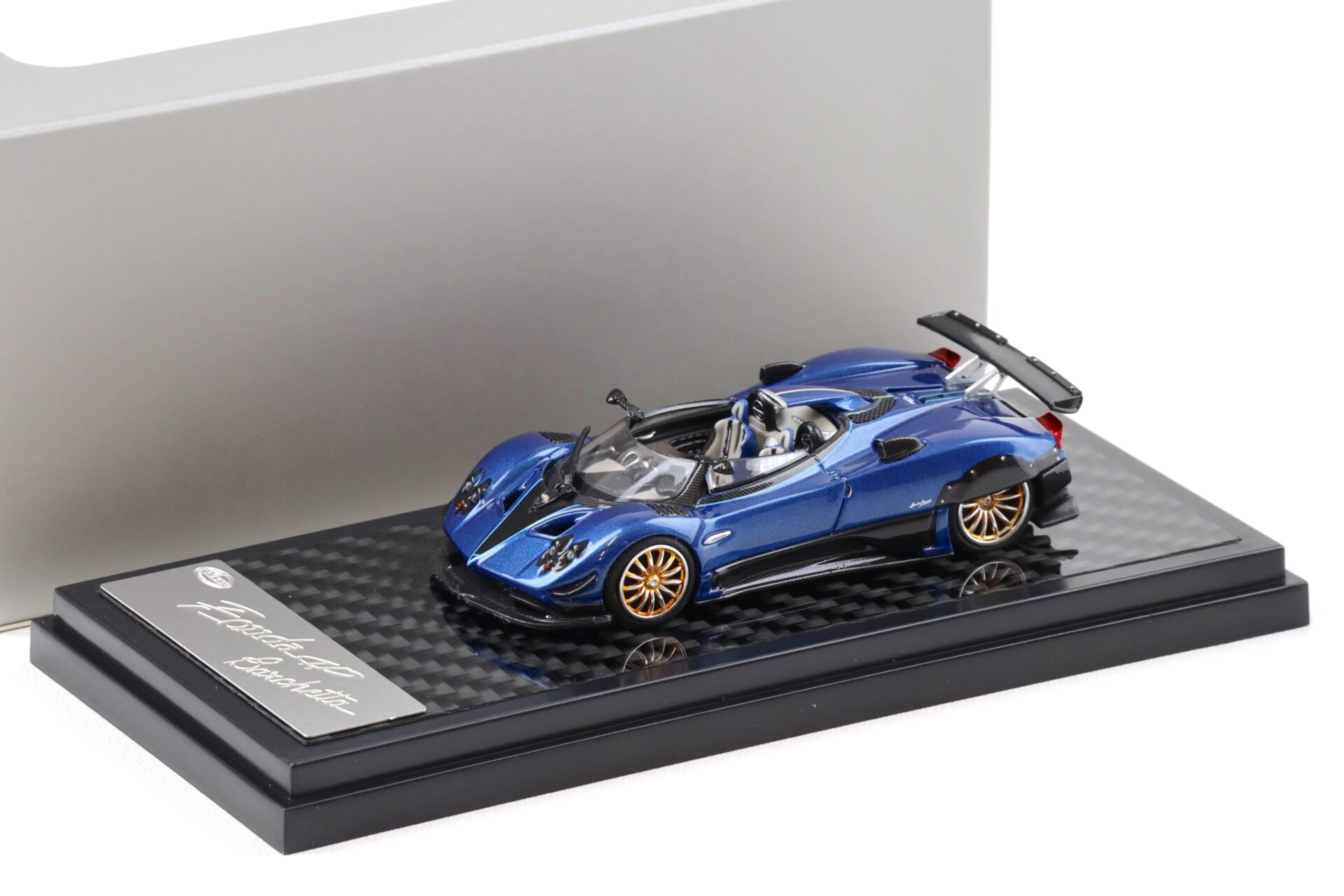 1:64 LCD Models Pagani Zonda HP Barchetta blue metallic LCD64018-BU