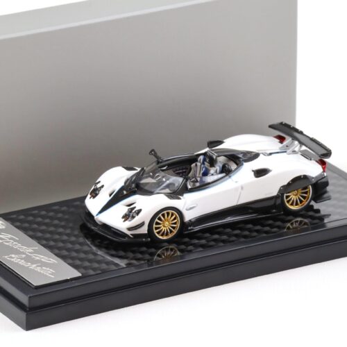 1:64 LCD Models Pagani Zonda HP Barchetta white LCD64018-WH