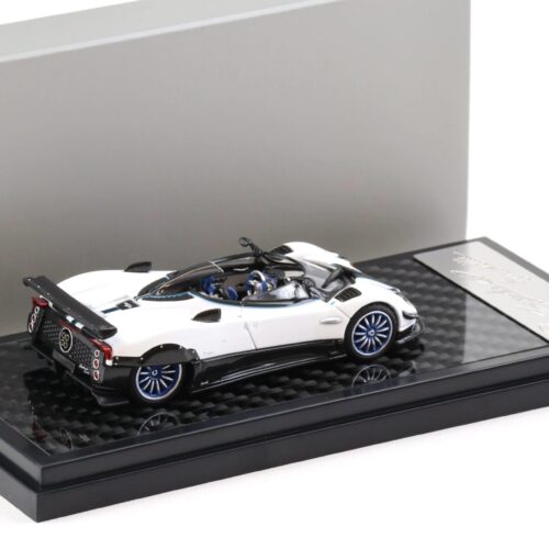 1:64 LCD Models Pagani Zonda HP Barchetta white LCD64018-WH