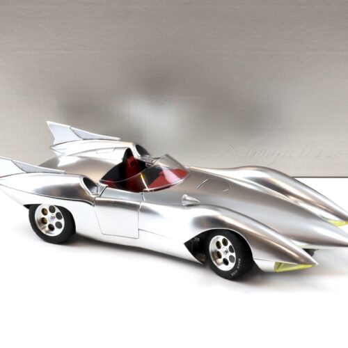 1:18 Schwyn Haas Aluminium Body Hamilton Mach 5 Speed Racer silver
