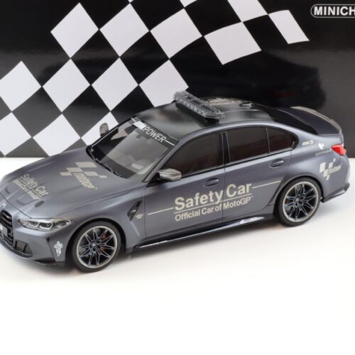 1:18 Minichamps BMW M3 Competition G80 Safety Car Moto GP 2020 grey metallic
