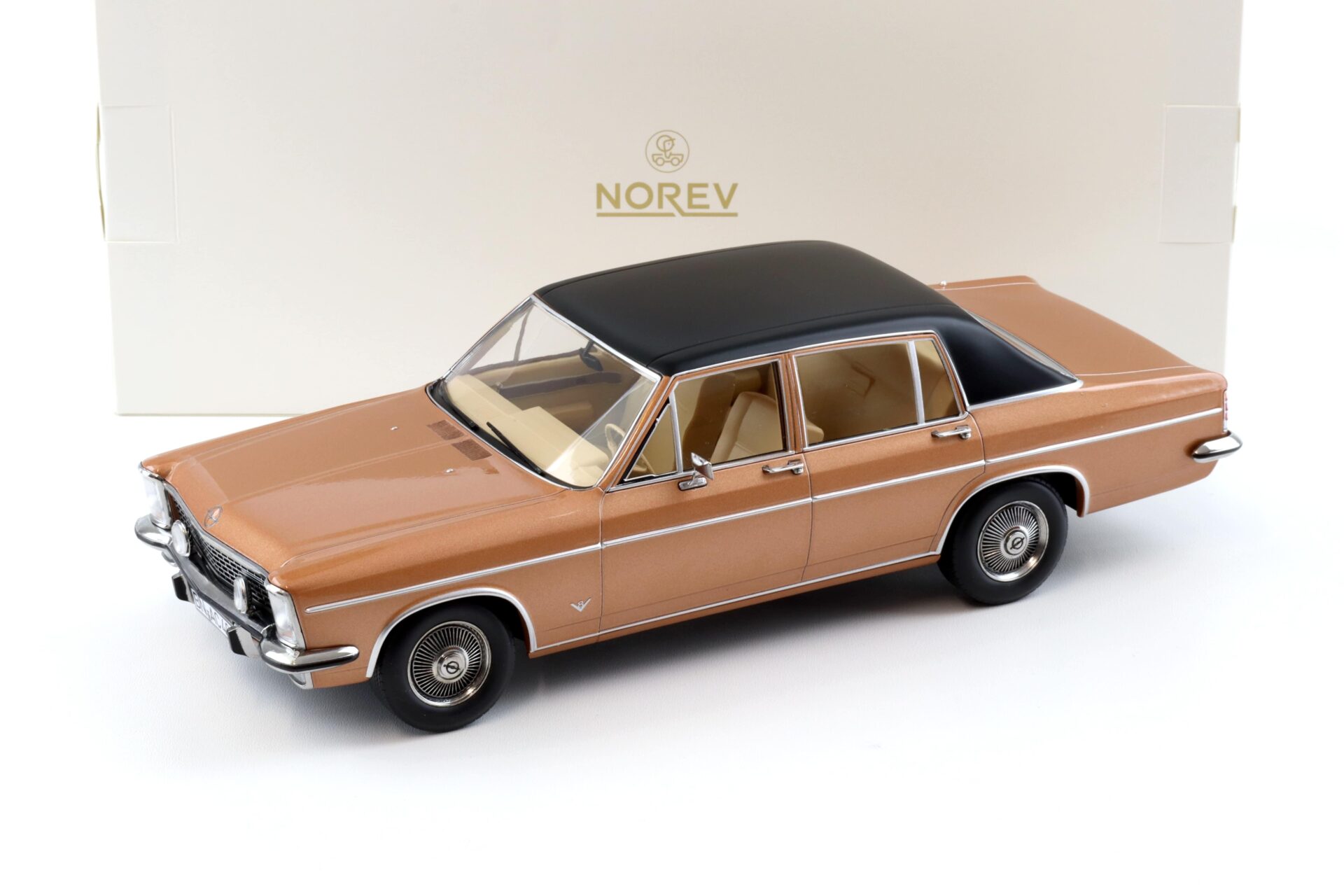 1:18 Norev Opel Diplomat V8 Limousine 1969 Copper metallic 183689