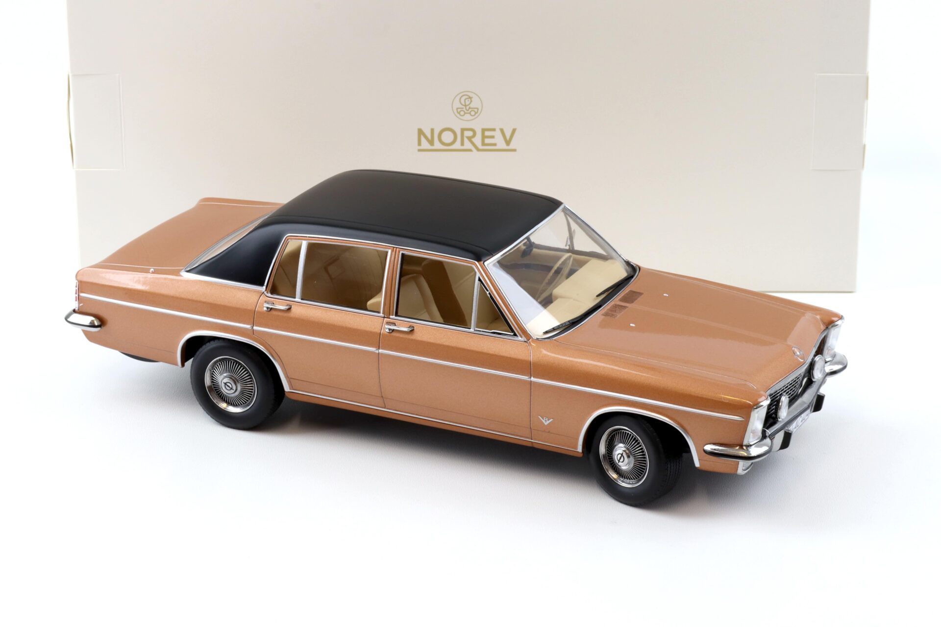 1:18 Norev Opel Diplomat V8 Limousine 1969 Copper metallic 183689