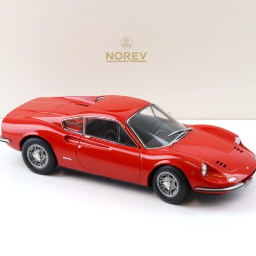 1:18 Norev Ferrari Dino 246 GT Coupe 1968 red 187800