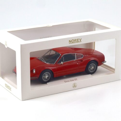 1:18 Norev Ferrari Dino 246 GT Coupe 1968 red 187800