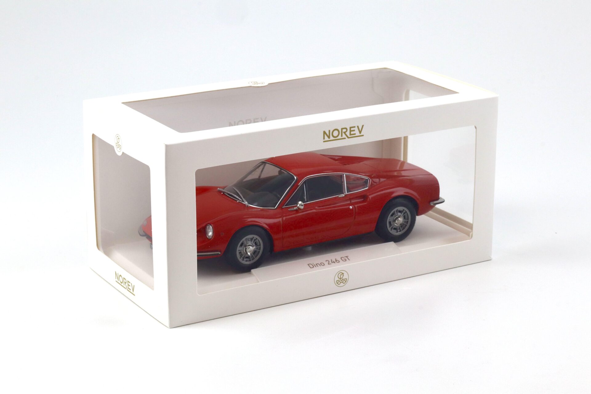 1:18 Norev Ferrari Dino 246 GT Coupe 1968 red 187800