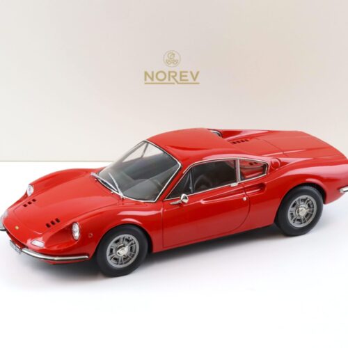 1:18 Norev Ferrari Dino 246 GT Coupe 1968 red 187800