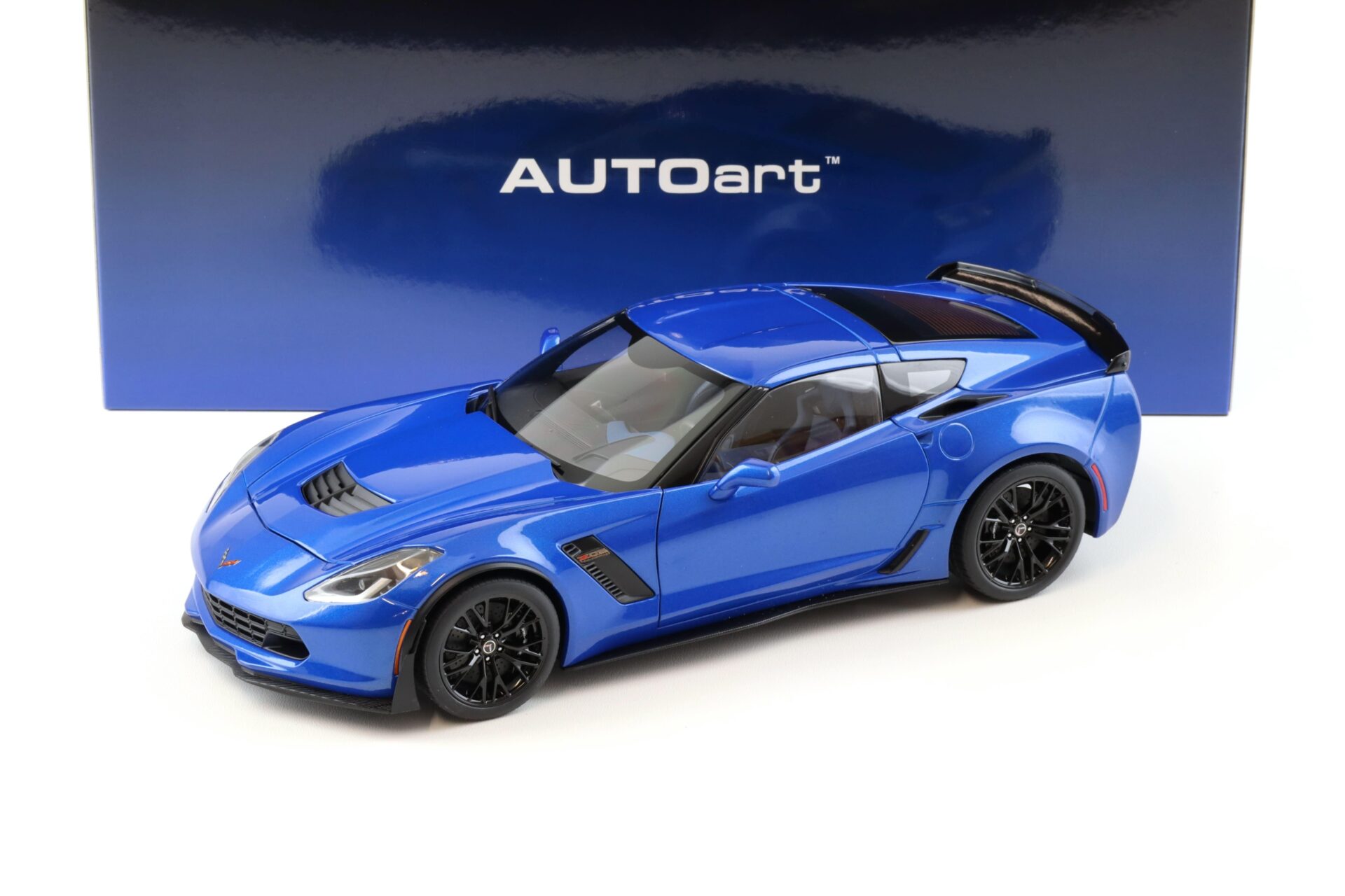 1:18 AUTOart Chevrolet Corvette C7 Z06 Coupe Lagune blue tintcoat 71265