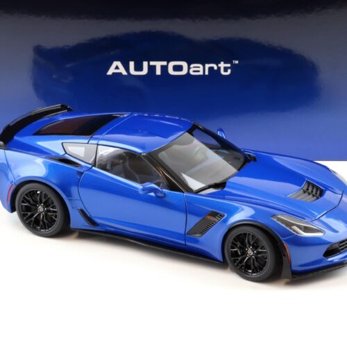 1:18 AUTOart Chevrolet Corvette C7 Z06 Coupe Lagune blue tintcoat 71265