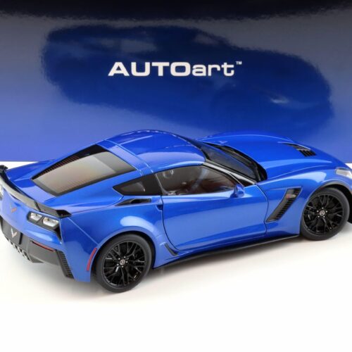 1:18 AUTOart Chevrolet Corvette C7 Z06 Coupe Lagune blue tintcoat 71265