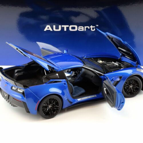 1:18 AUTOart Chevrolet Corvette C7 Z06 Coupe Lagune blue tintcoat 71265