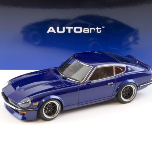 1:18 AUTOart Nissan Fairlady Z (S30) Wangan Midnight "Akuma no Z" dark blue Diecast 77451